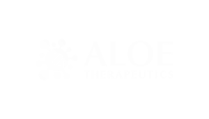 Aloe Therapeutics Logo  White