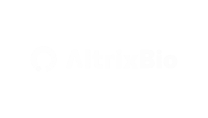 Altrix Bio Logo White