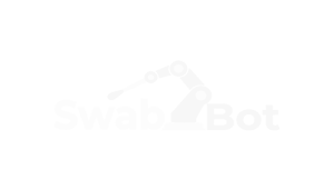 SwabBot Logo White